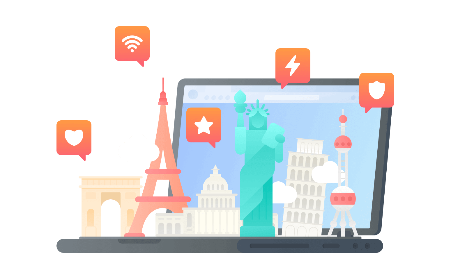在密克罗尼西尼群岛连接到中国vpn - 云网吧